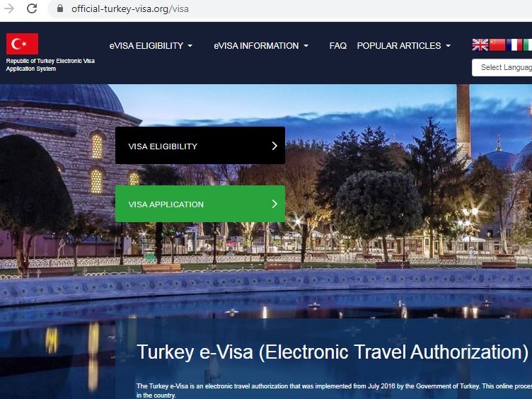 FOR CZECH CITIZENS - TURKEY Official Turkey ETA Visa Online - Immigration Application Process Online - Oficiální turecká žádost o vízum online imigrační centrum vlády Turecka